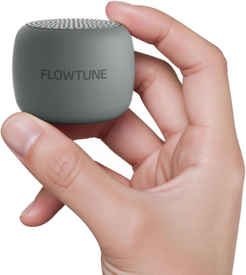 FLOWTUNE Sound Machine White Noise Machine for Baby Adults, Mini Portable Sound Machine for Travel, 6H Timer, 18 Soothing Sleep Sounds Gift (Slate) - Image 1